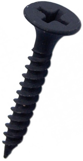 Šroub do sádrokartonu s jemným závitem zapuštěná hlava (do plechu)