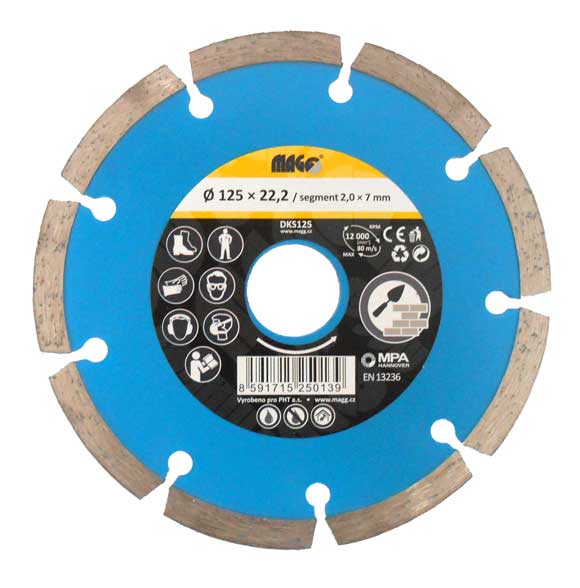 Kotouč diamantový dělený segment