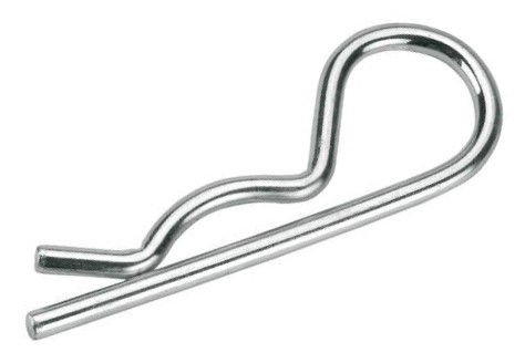 Závlačka pružná jednoduchá