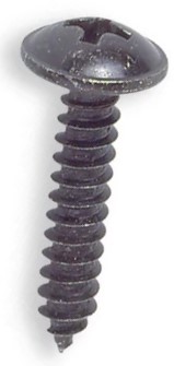 Šroub do plechu DIN 968 zinek černý