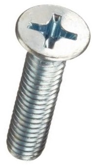 se zapuštěnou hlavou philips - DIN 965