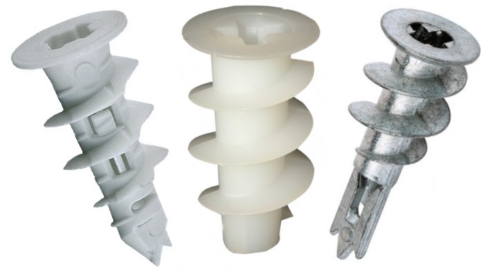 Hmoždinky do sádrokartonu