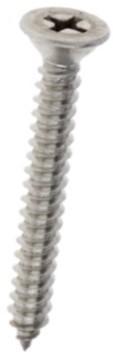 Šroub do plechu DIN 7982 zapuštěná hlava