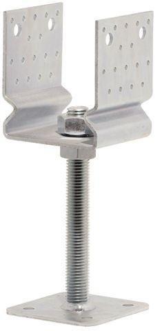 Patka kotevní šroubová tvar "U" ZN